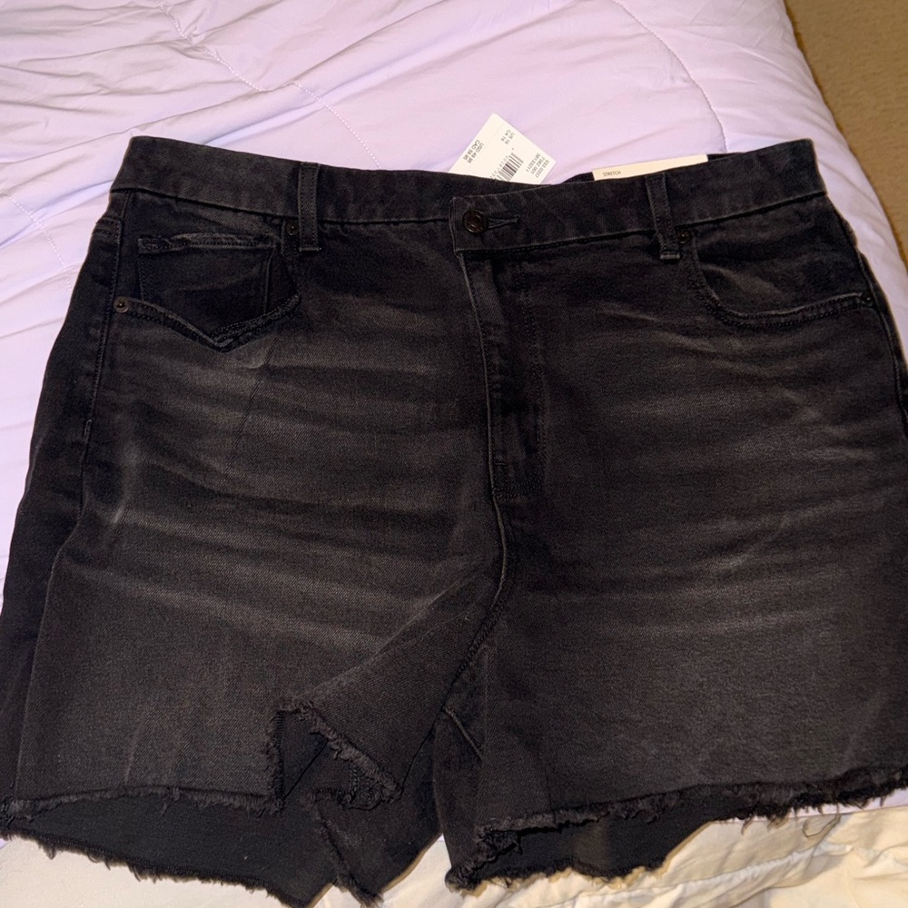 American Eagle Outfitters Black Jean Shorts